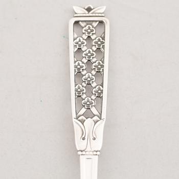 A Pair of Silver Servers, model Prinsess, Cesons Guldvaru AB, Gothenburg 1965-1987.