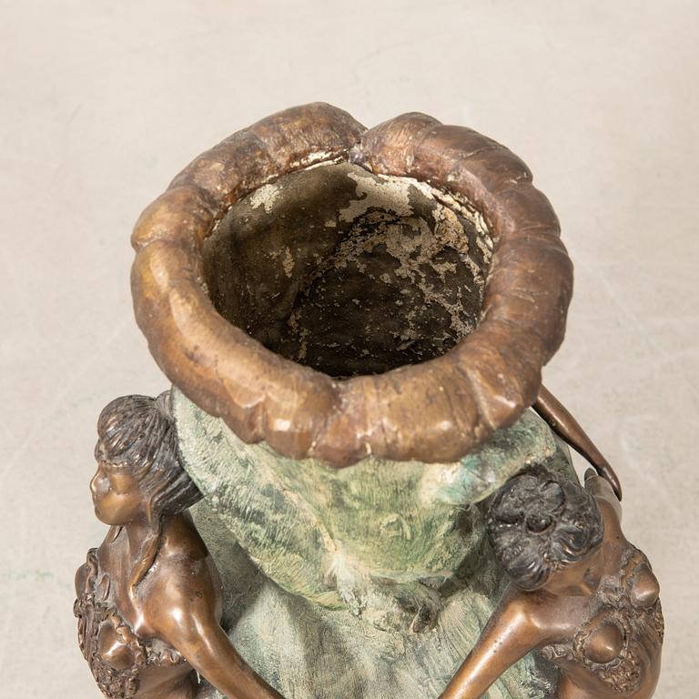 Louis Chalon after the floor vase "Sea sprites or Girls of the waves" Art Nouveau style.