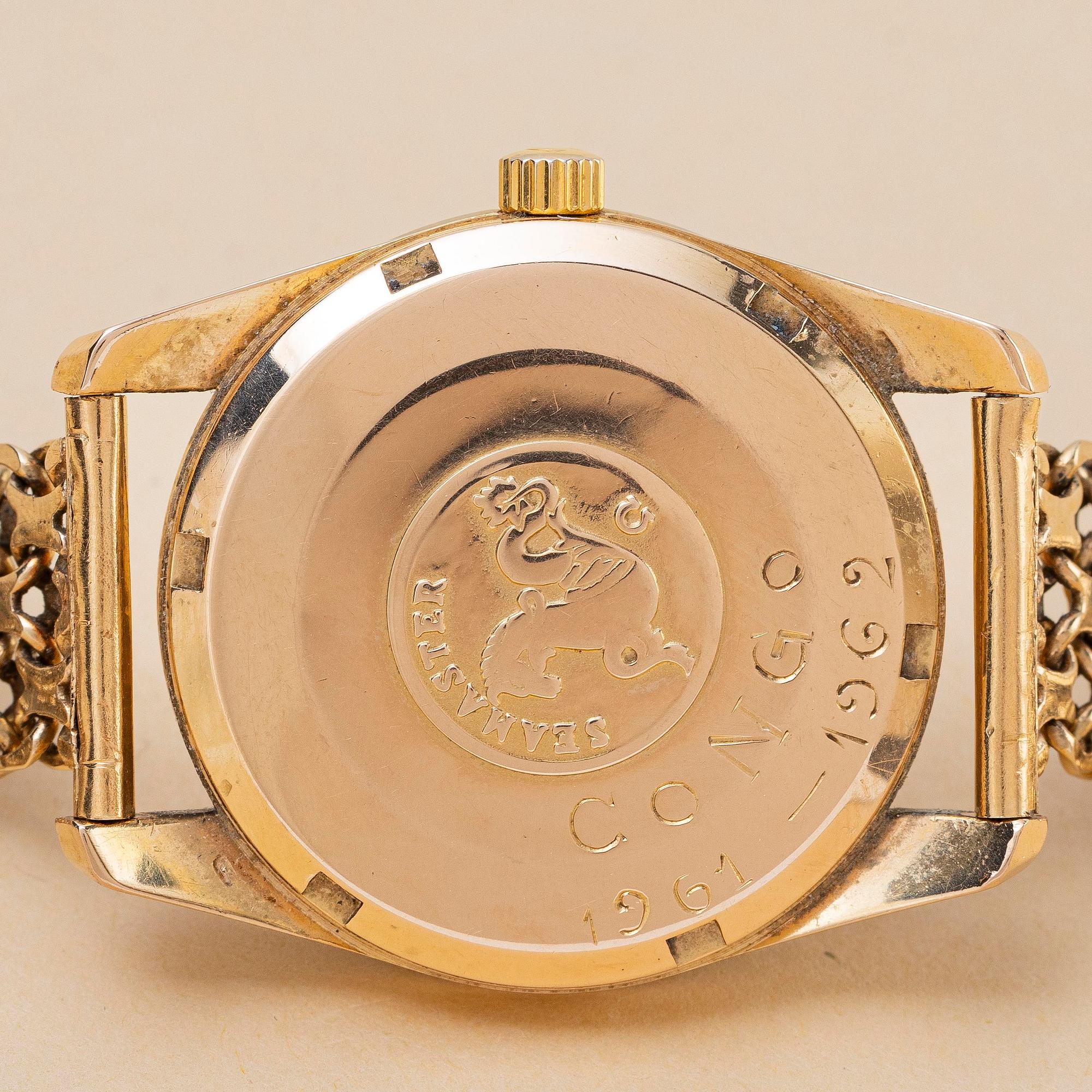 Omega, Seamaster Calendar, "FN Kongo 1961-62", ca 1961.