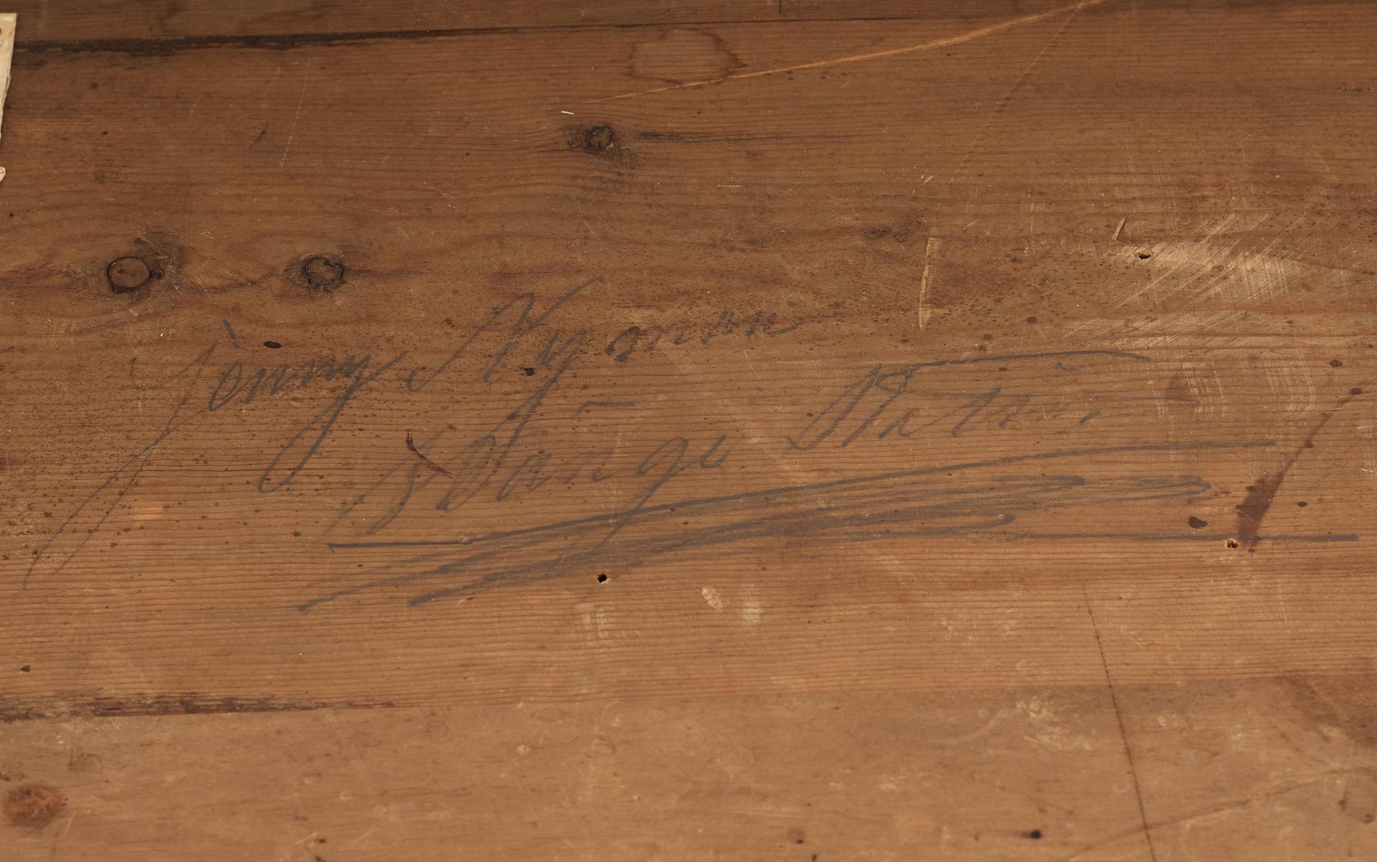 Byrå,  Stockholmsarbete 1700-talets senare del, Sengustaviansk.