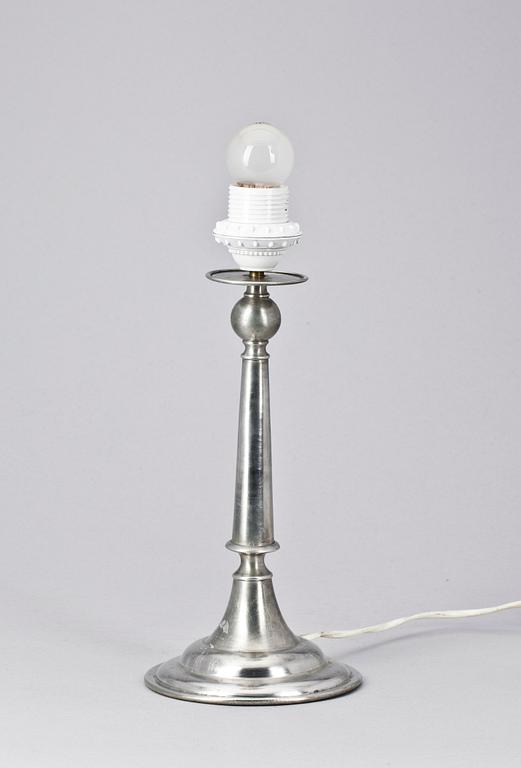 BORDSLAMPA, tenn, trol Estrid Ericson, Svenskt tenn, 1927.