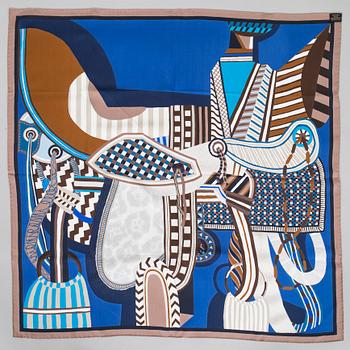 Hermès, scarf, "Le selle Imaginaire".