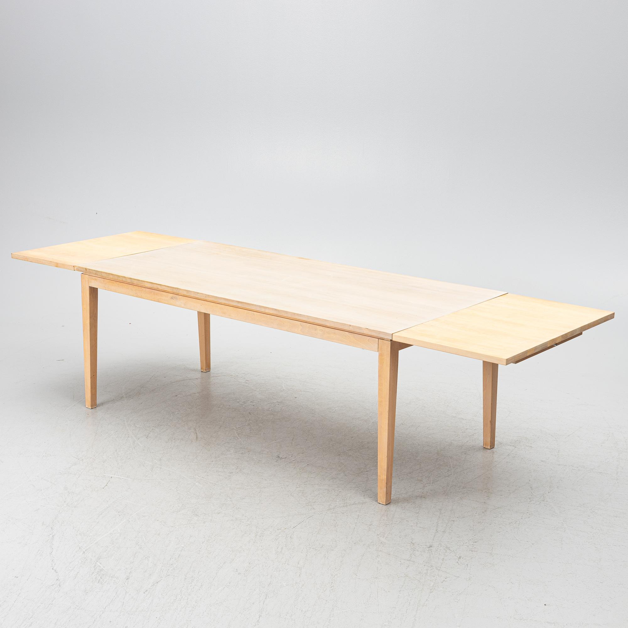 Marit Stigsdotter, dining group, 7 pieces, "Allegro", Stolab.