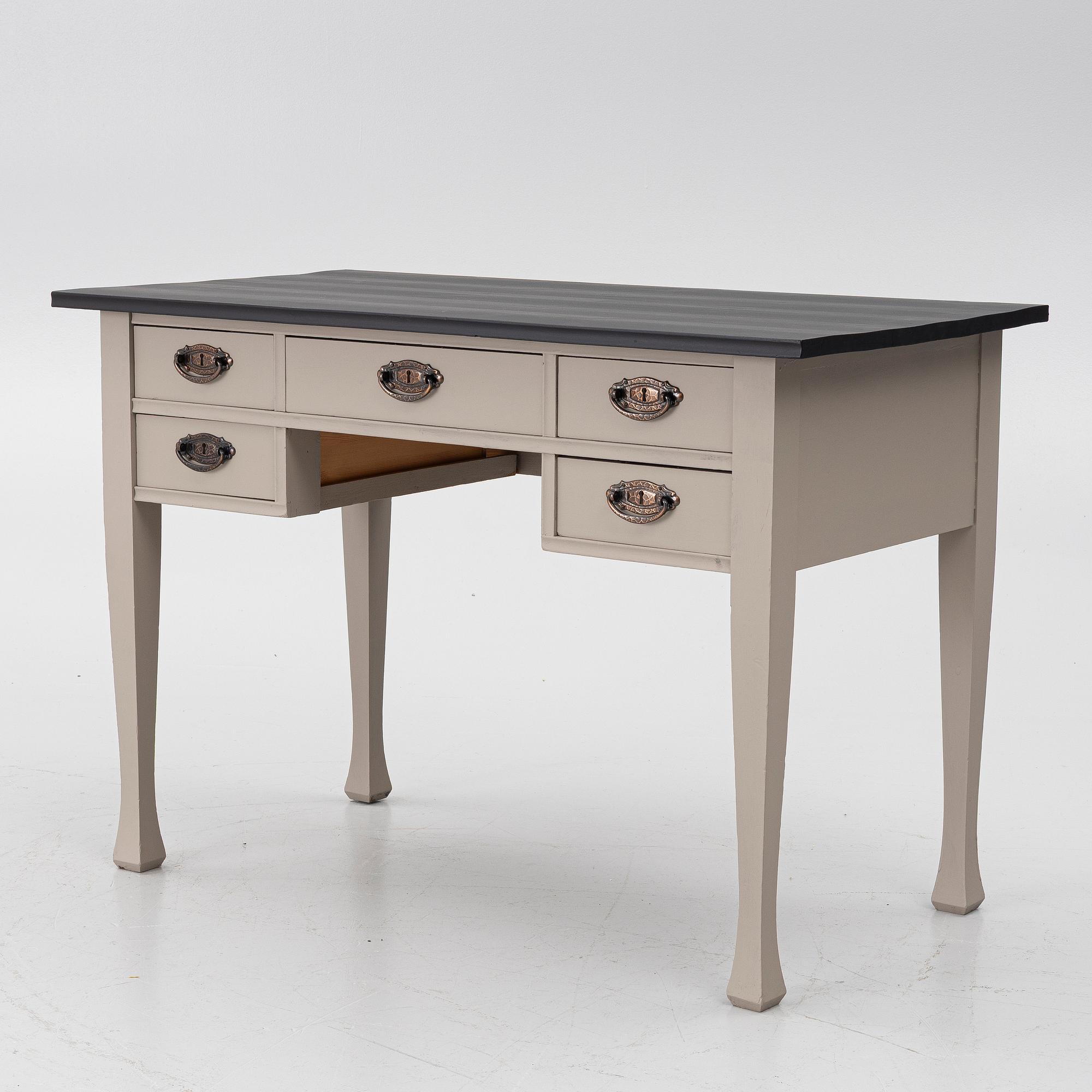 Desk, Art Nouveau, circa mid-20th century.