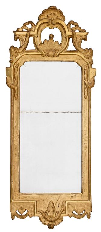 A Swedish Transition mirror by J. Åkerblad.