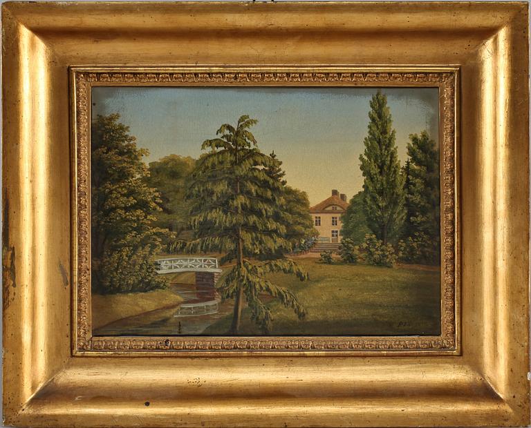 OKÄNDA KONSTNÄRER, 3 st, oljor på duk, 1800-tal.