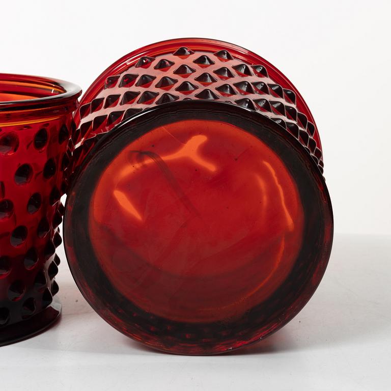 Josef Frank, A pair of 'Hortus' planters, Reijmyre for Firma Svenskt Tenn.