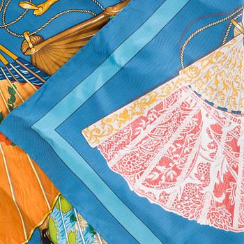 HERMÈS, a "Brise de Charme" scarf.