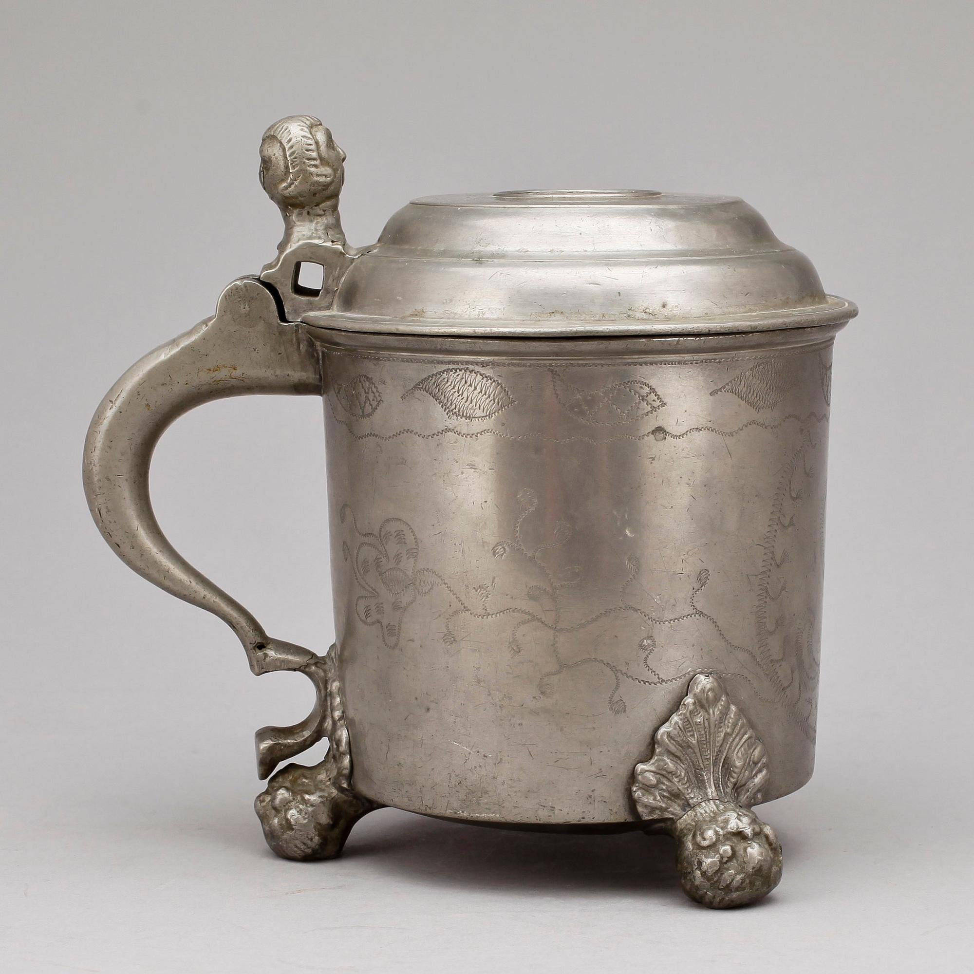 DRYCKESSTOP, tenn, Zadoch Bergenholtz, Vimmerby(verksam 1793-1820/25.).