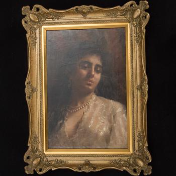 LEOPOLD GALEOTA, tillskriven, olja på duk.
