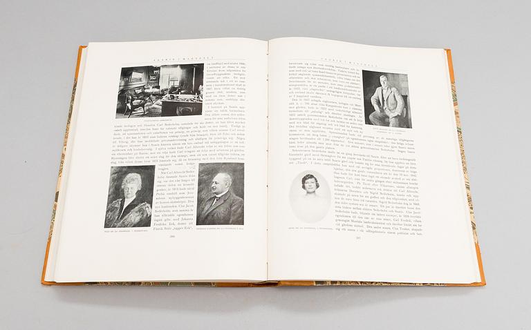 Böcker, 3 band, "Herrgårdar i Finland I-III", Söderström & C:o Förlagsaktiebolag Helsingfors 1928-30.