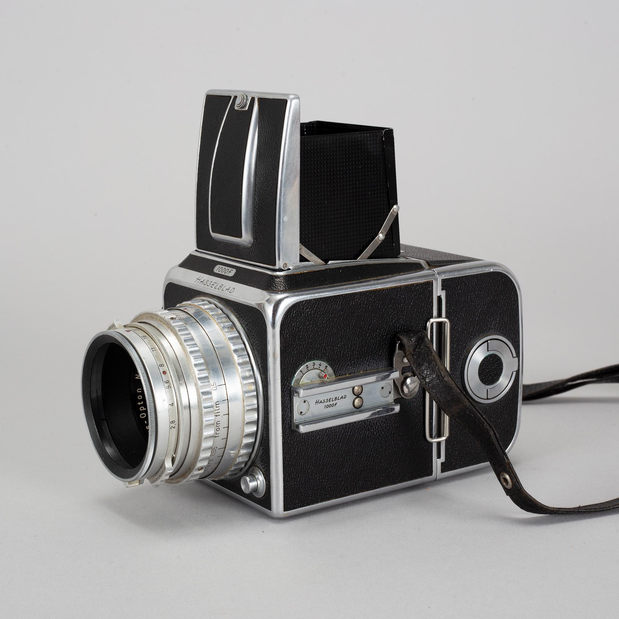 A Hasselblad 1000f camera.
