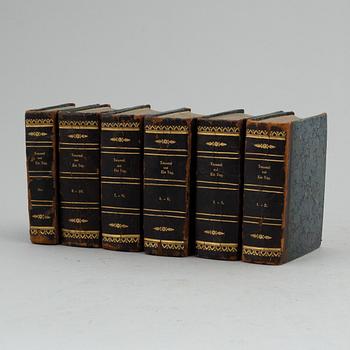 Sagosamling 1836, proveniens: Rääf (6 vol).