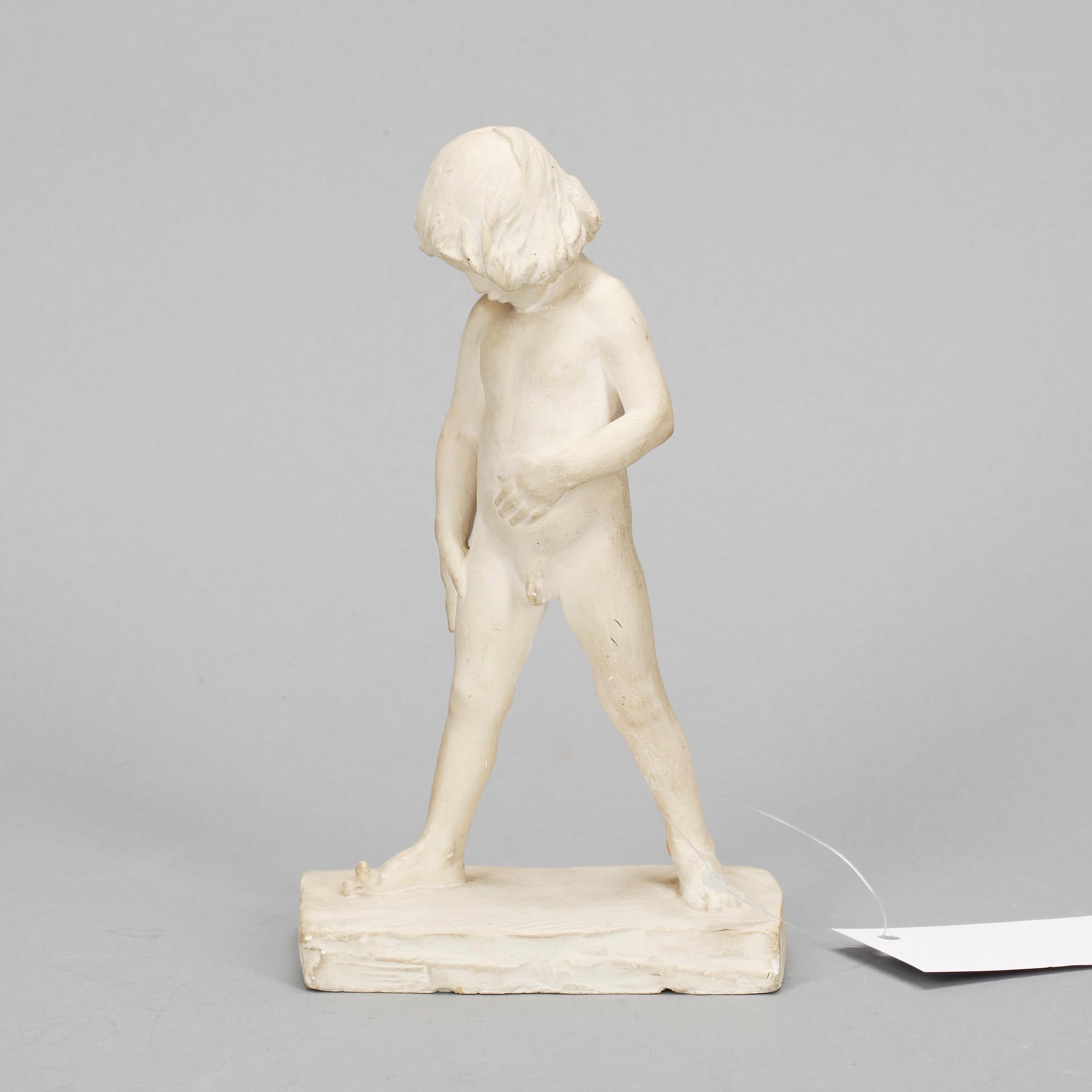 CHRISTIAN Eriksson, gips, signerad i gods.