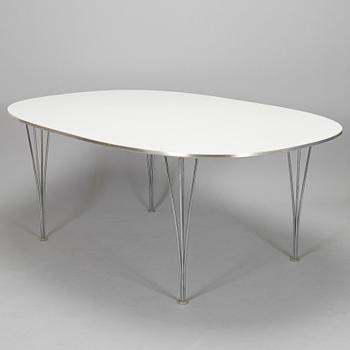 Bruno Mathsson & Piet Hein, A "Superellips" dining table, Fritz Hansen, Denmark. 1996.