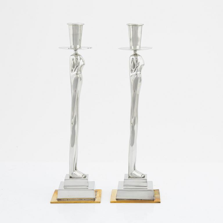 Edvin Öhrström, a pair of 'Egyptian' candlesticks, Svenskt Tenn, Stockholm 2015.