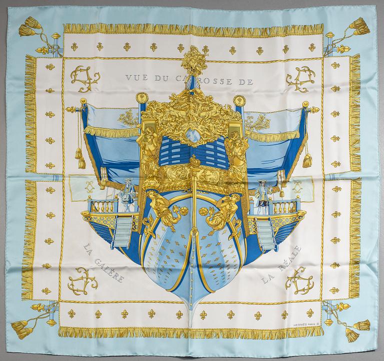 SCARF, "Vue du Carrosse de la Galère la Réale", Hermès.