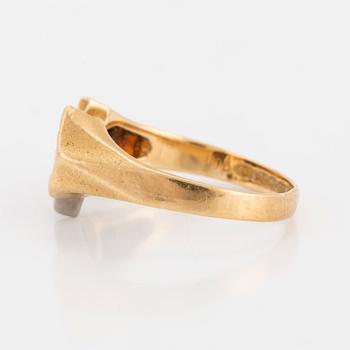 LAPPONIA, Ring, 18K guld med diamant. 1984.