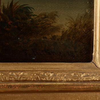 LARS TORE THEODOR BILLING, olja på duk, signerad o daterad 1850.