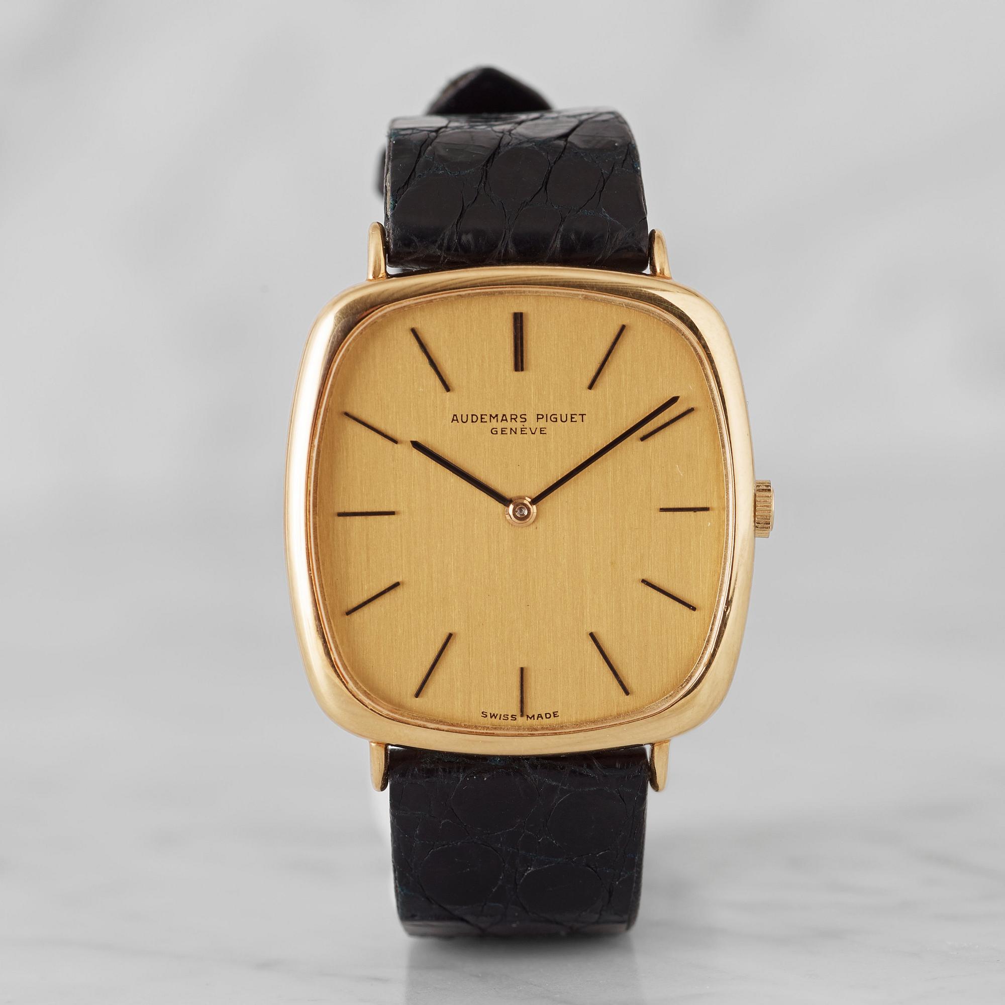 AUDEMARS PIGUET, Genève, wristwatch, 32,2 x 33,6 (38,4) mm,