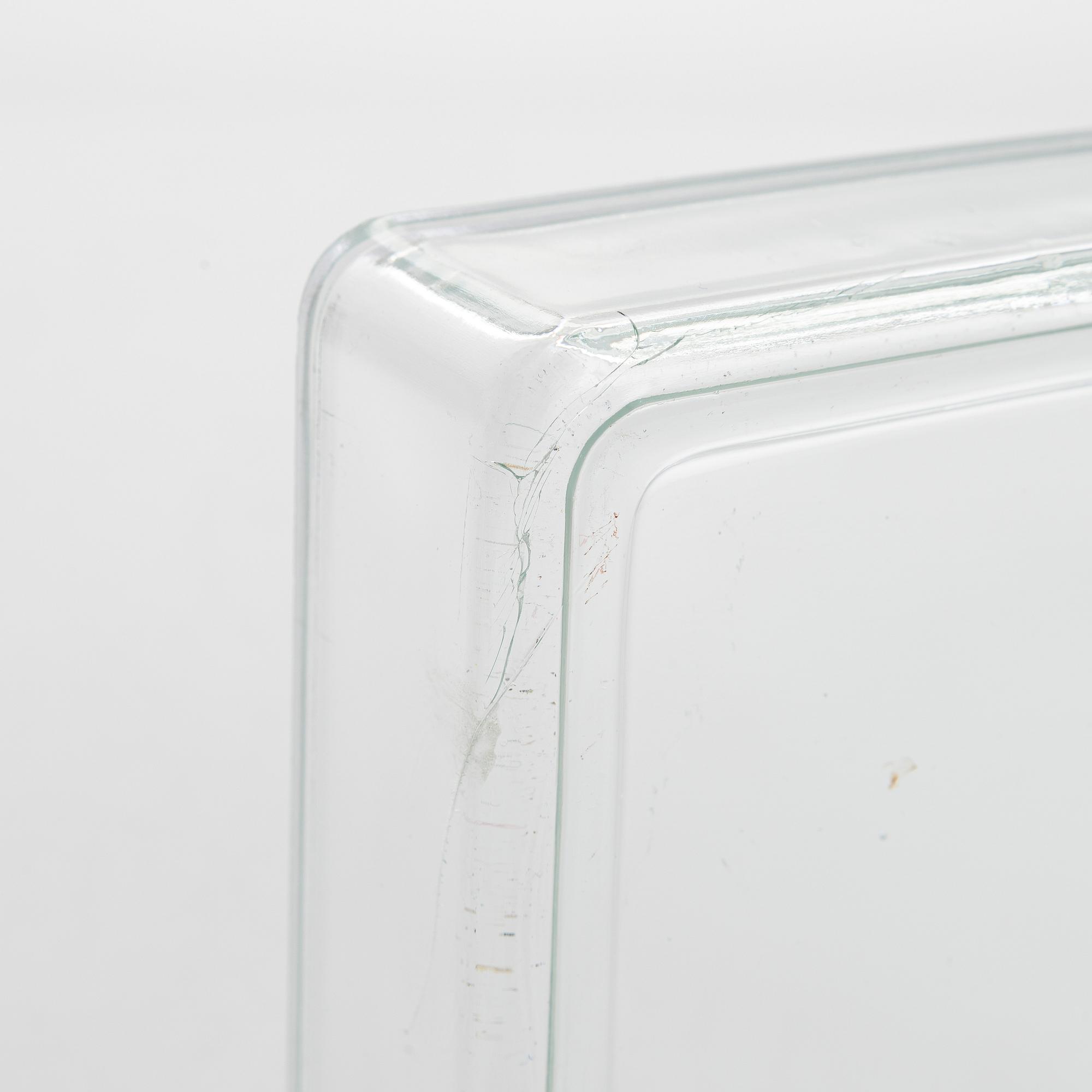 Aino Aalto, a serving platter, 'Maija'. Karhula Glassworks, Finland. Designed in 1936.