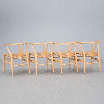 STOLAR 4 st, "Y-stolen", Hans J Wegner, Carl Hansen & Söner.