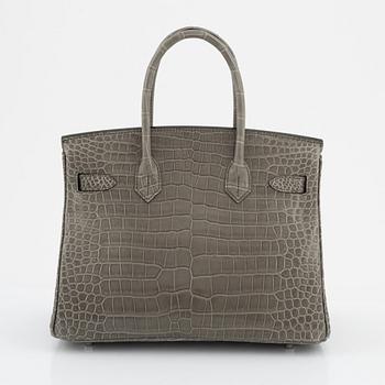 Hermès, A 'Birkin 30 crocodile' bag, 2019.