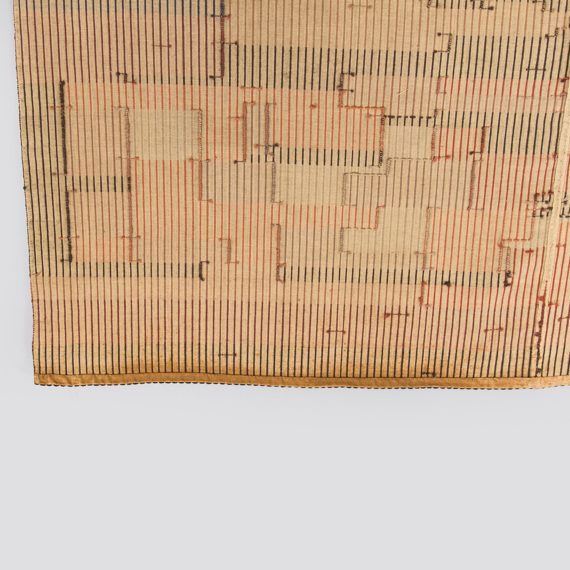 Laila Karttunen, rana / bänkrana, modell för Neovius. Ca 240 x 135 cm.