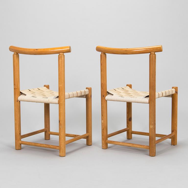 Ben af Schultén, a set of six 1970s 'N20' chairs for Artek.