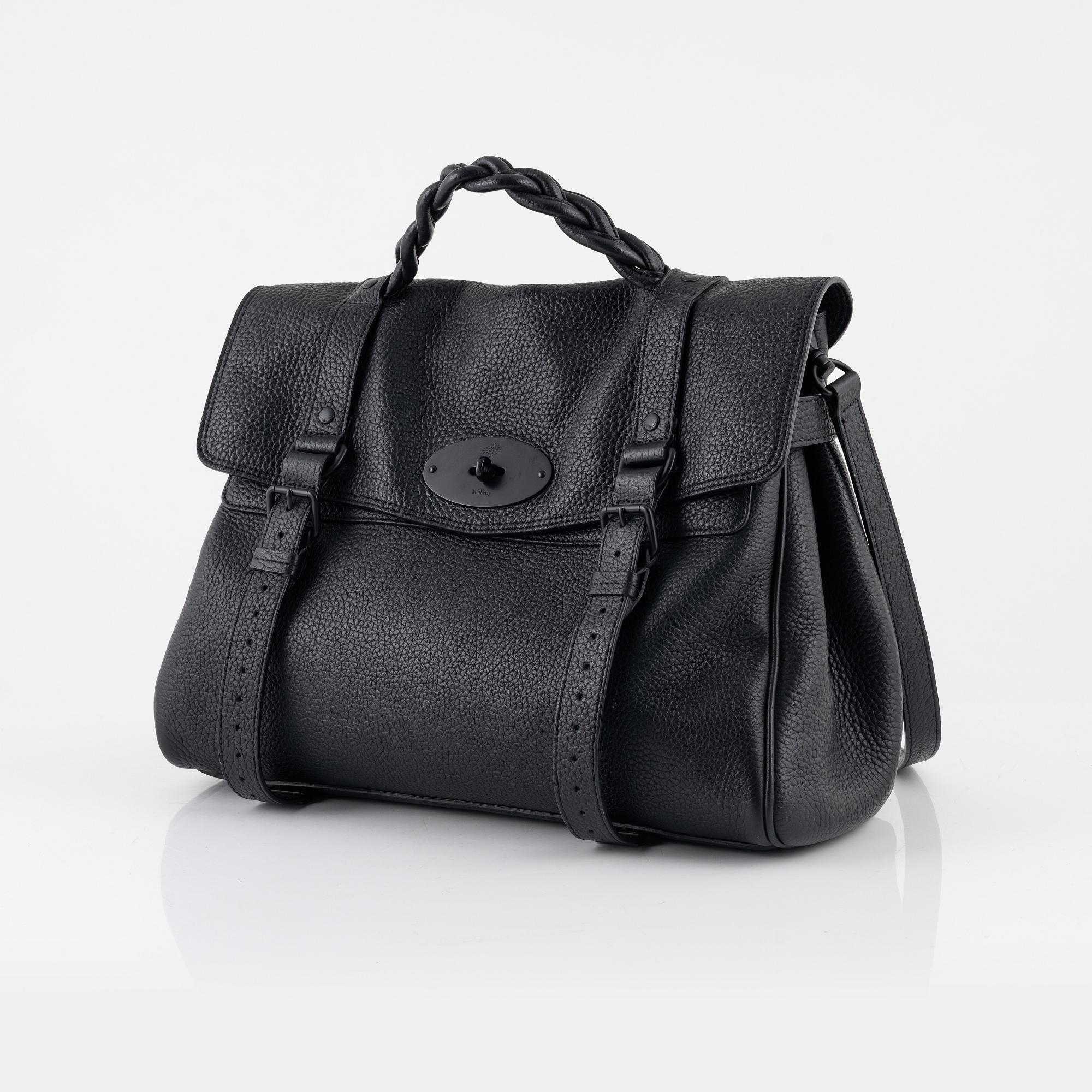 Mulberry, an 'Alexa oversized' handbag.