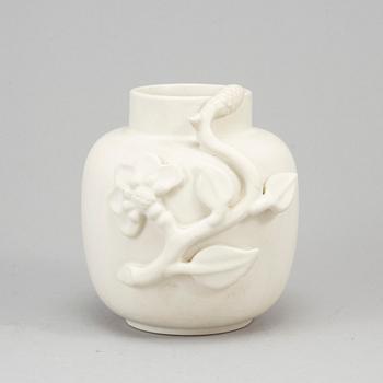 WILHELM KÅGE, a mid 20th century stoneware 'Carrara' vase for Gustavsberg.