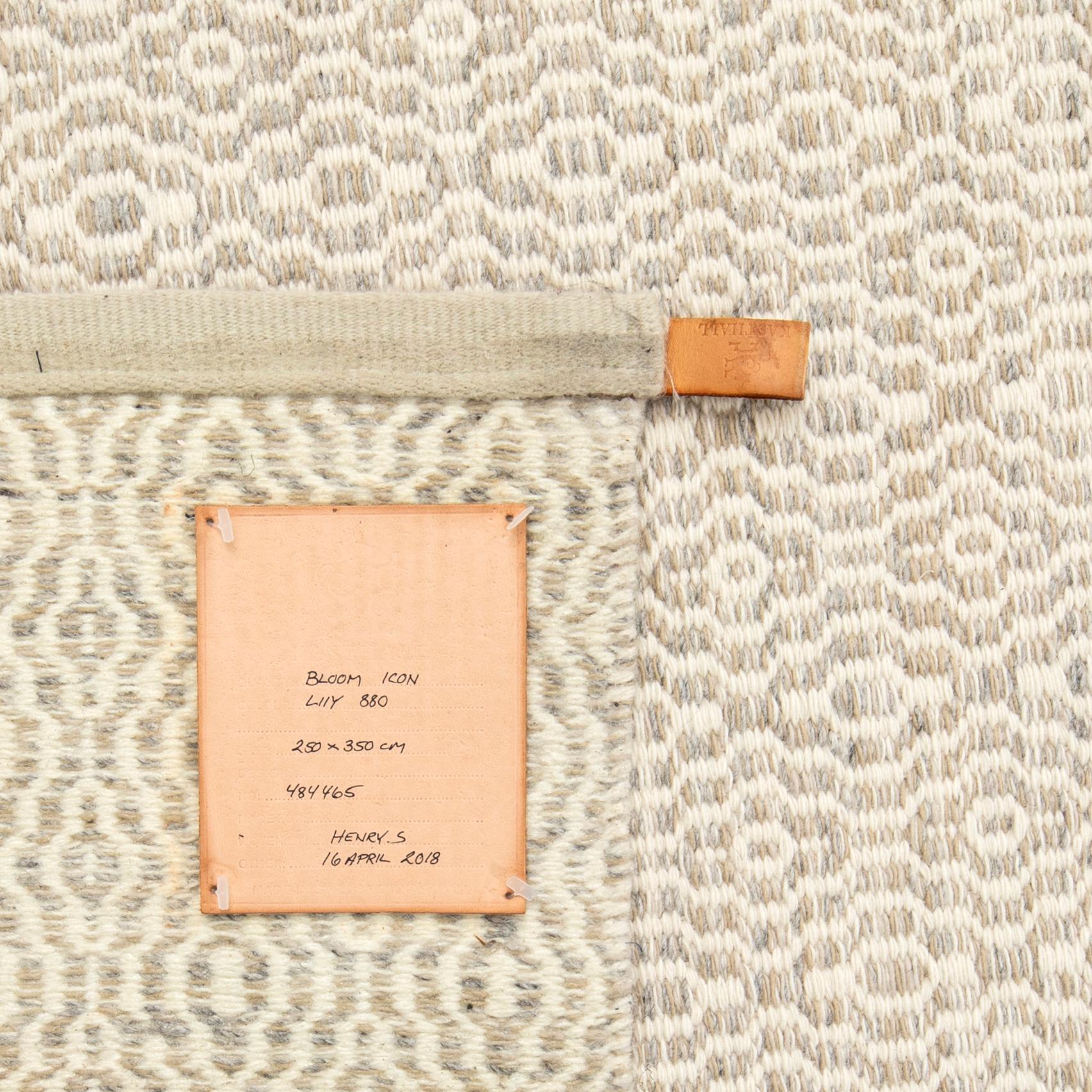 Gunilla Lagerhem Ullberg, rug, "Bloom Icon, Lily", Kasthall, approx. 350 x 250 cm.