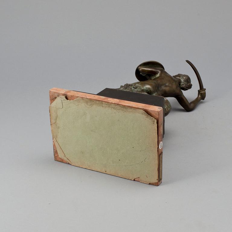 WŁADYSŁAW MIECZNIK, efter, skulptur, brons, brickmärkt.