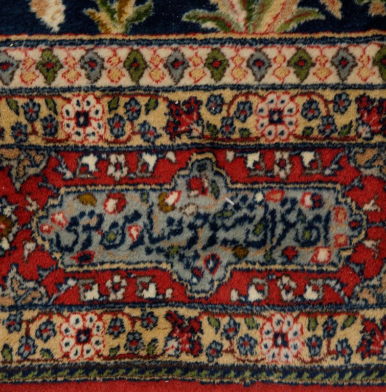 A rug, semi-antique, oriental, ca 238 x 139 cm.