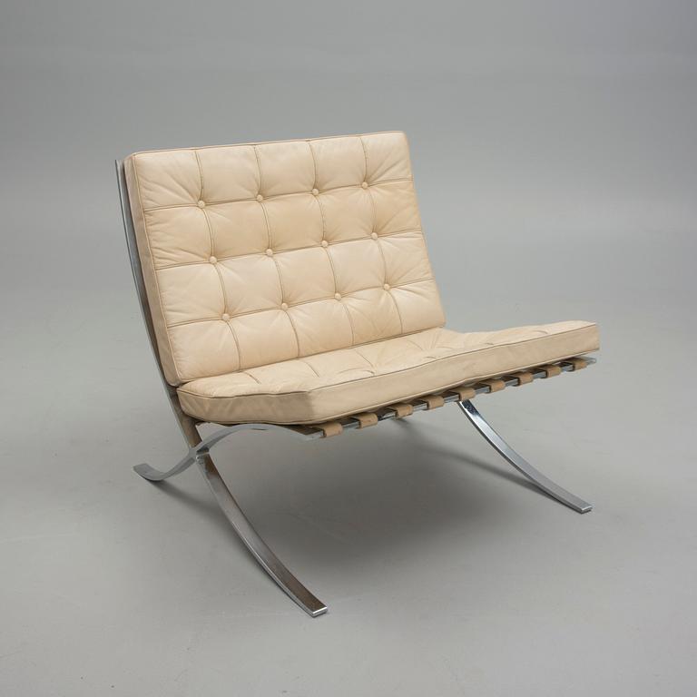 FÅTÖLJER, ett par, "Barcelona", Mies van der Rohe, 1960-tal.