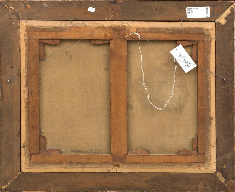 JOHAN PHILIP LEMKE,  hans art, olja på duk.