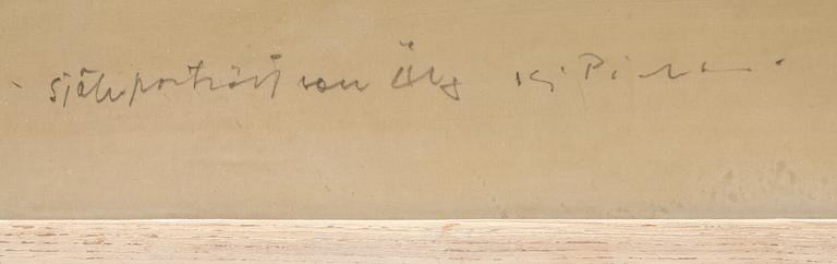KAJ PIHL, teckning, sign.
