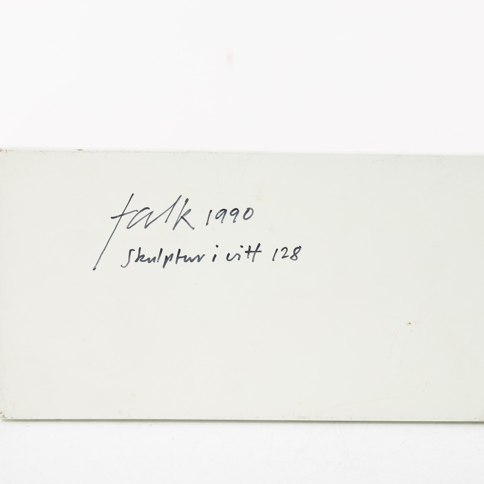 Lars Erik Falk, "Skulptur i vitt 128".