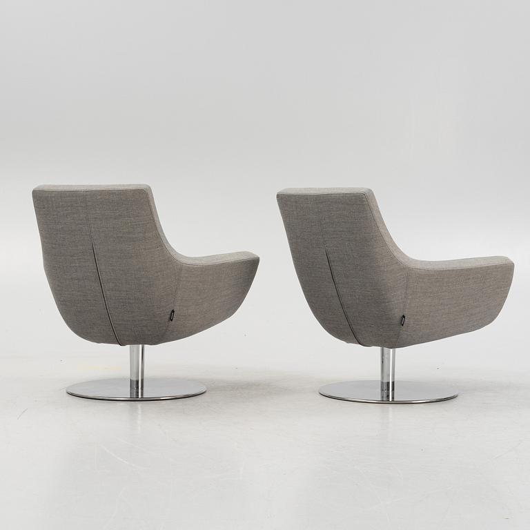 Roger Persson, a pair of 'Happy Swing' armchairs, Swedese, Sweden, 21st century.