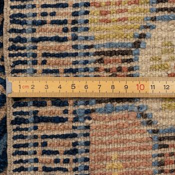 Two antique Ningxia meditation rugs, Qing dynasty, 19th century. c. 67 x 72 and 71 x 73 cm.