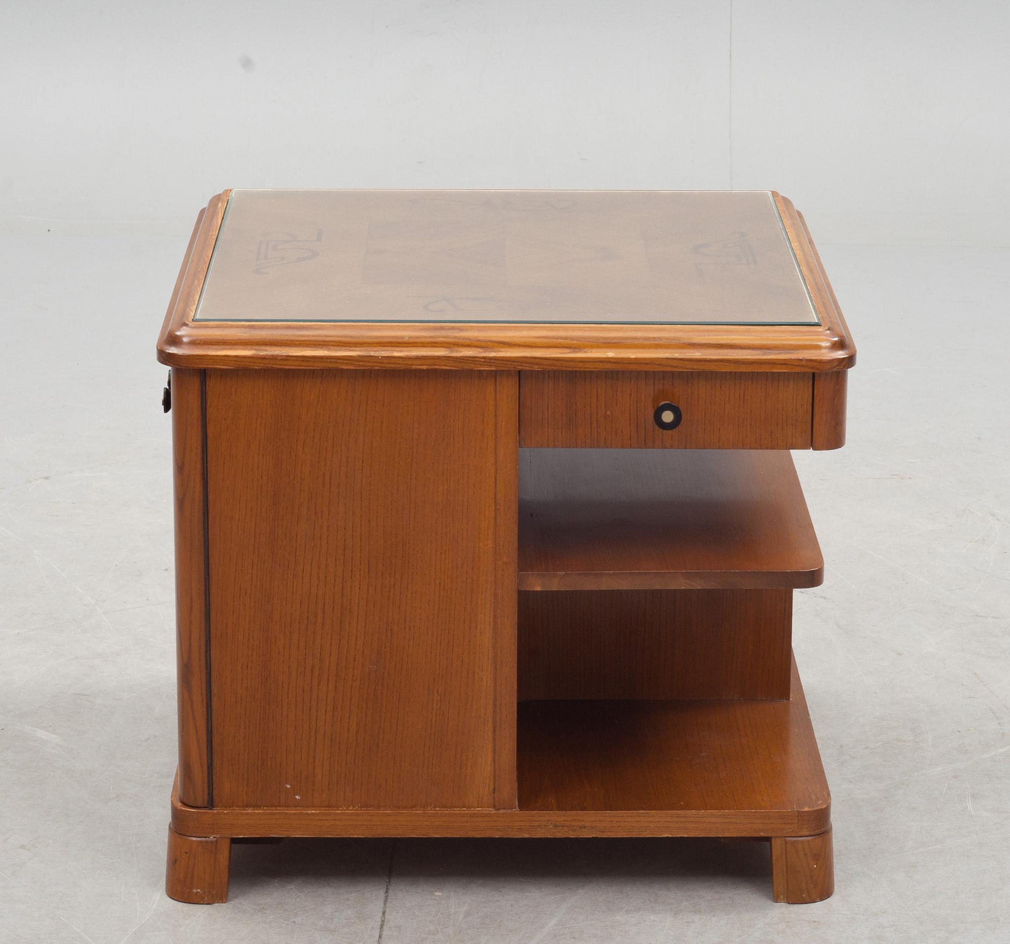 RÖKBORD, art deco, 1930/40-tal.