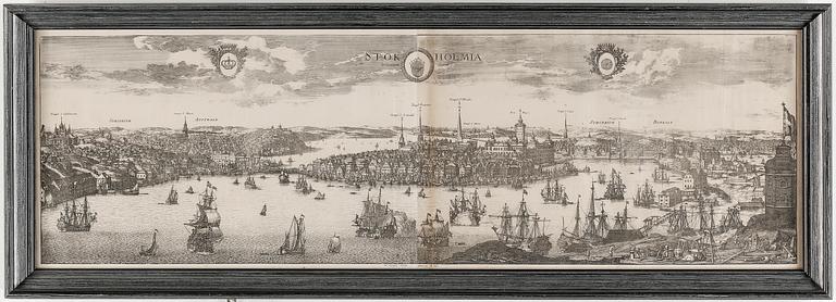 KOPPARSTICK, ur Suecia Antiqua, senare avdrag, 1800/1900-tal.