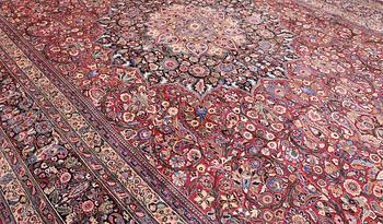 Carpet, Antique Dorokhsh (Khorasan), Signed, 636 x 377 cm.