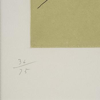 Lucio Fontana, ”Concetto Spaziale” - E-12.