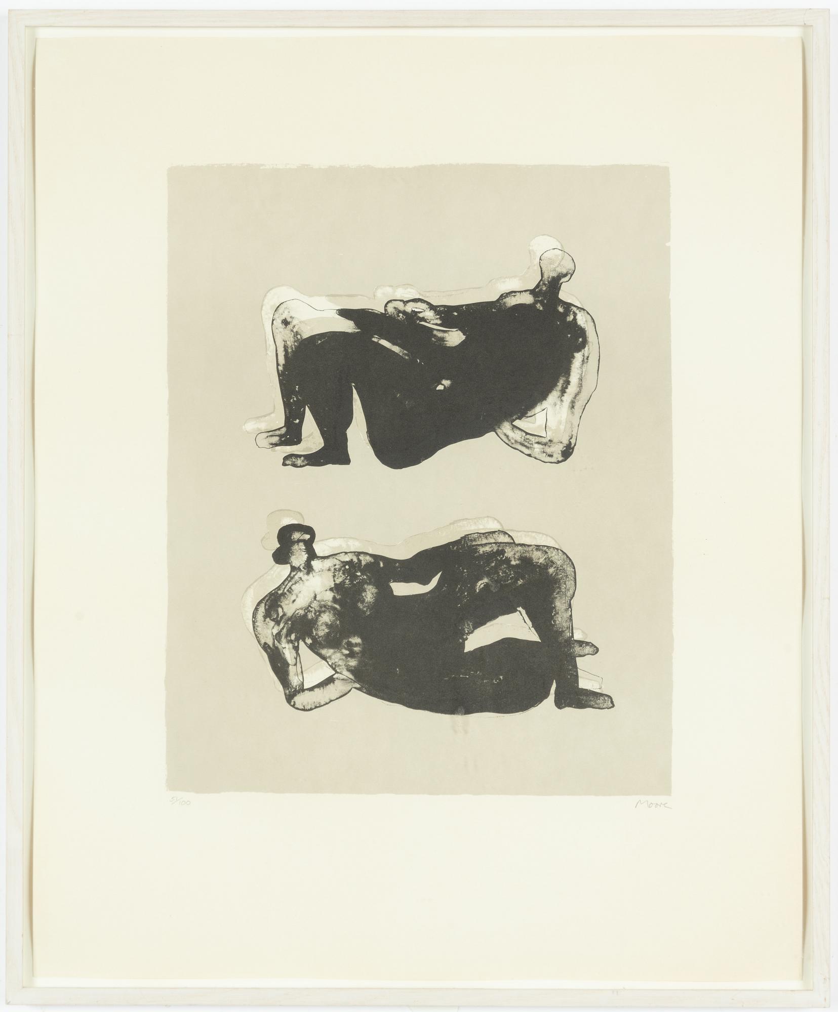 Henry Moore, Henry Moor, "Two Reclining Figures".