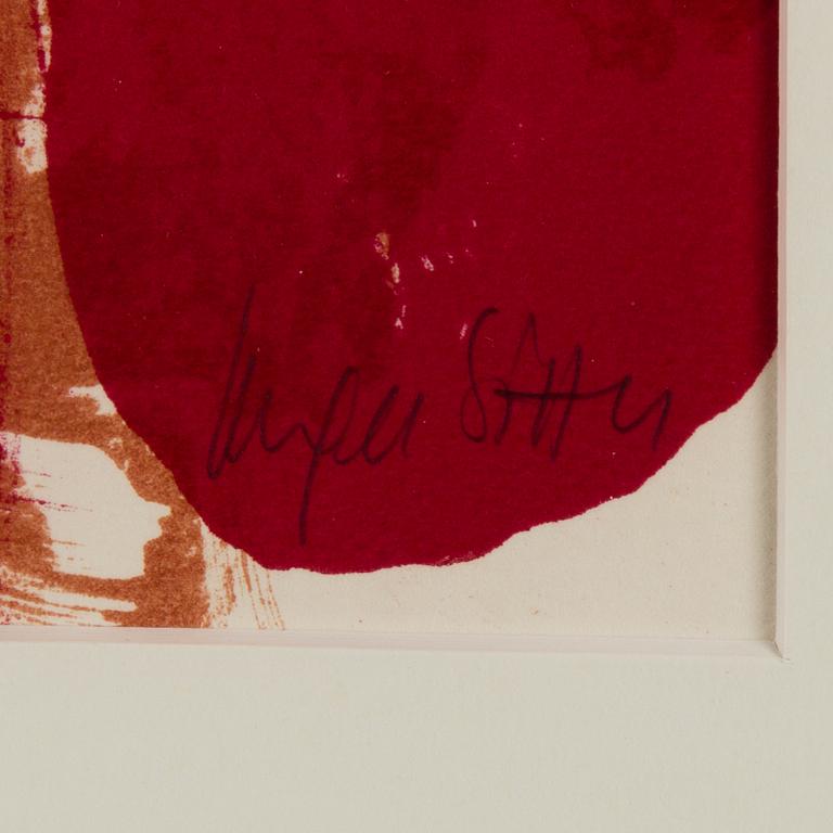 INGER SITTER, colour lithograph, signed in pencil and numbered II/X.