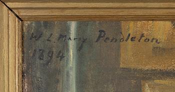 William Larned Marcy Pendleton, Prickly Older Lady.