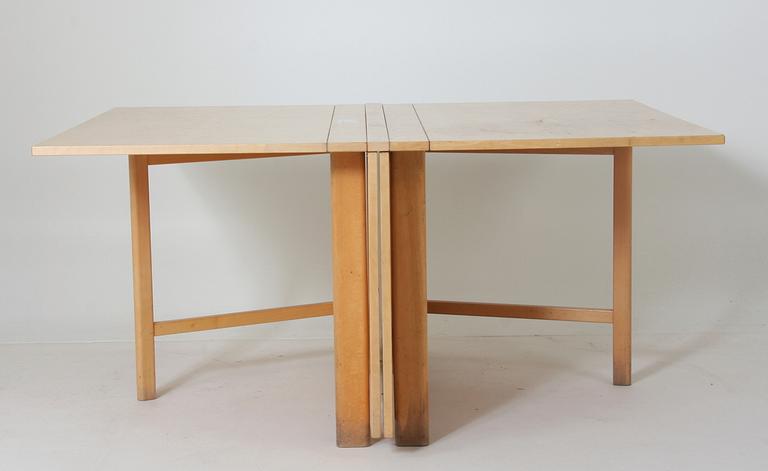 SLAGBORD, "Maria Flap" design Bruno Mathsson för Dux.