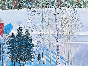 37. Inari Krohn, WINTER LANDSCAPE.