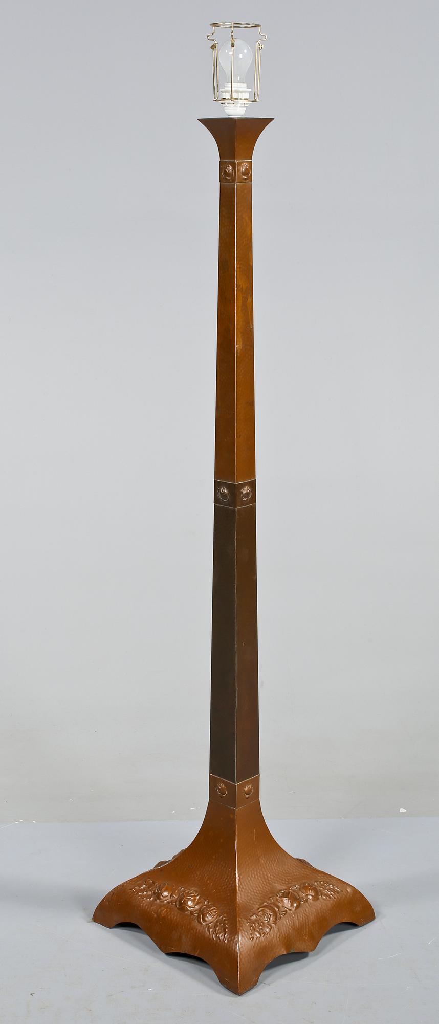 GOLVLAMPA, jugendstil, 1900-tal.